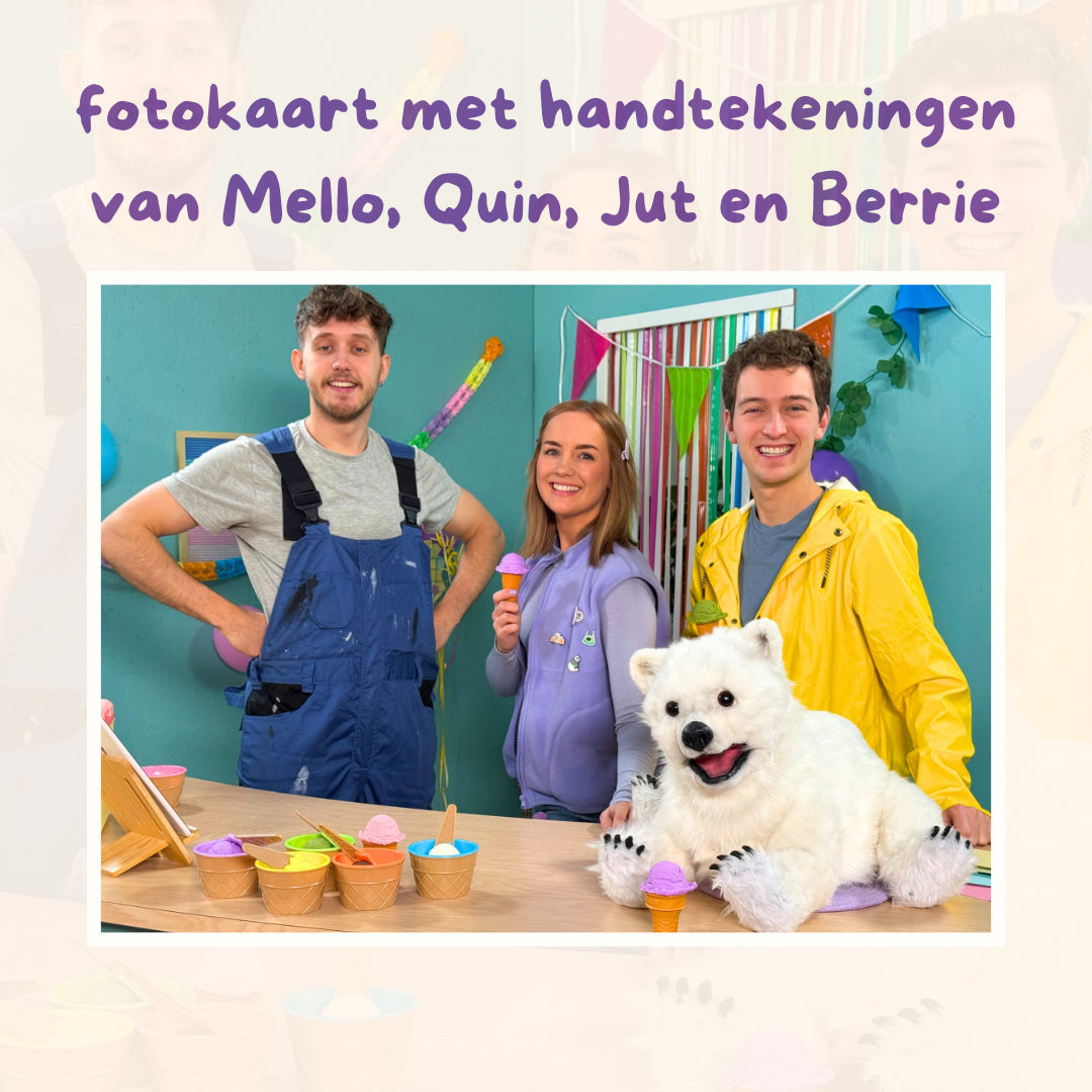 Camping Mello Handtekeningenkaart